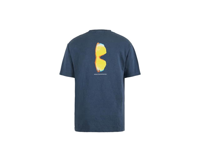 District Vision District Vision California Cotton Tee Junya Dad Warm Blue - view 2