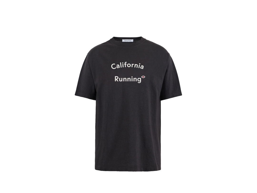 District Vision District Vision California Cotton Tee Staff Tee Vintage Black
