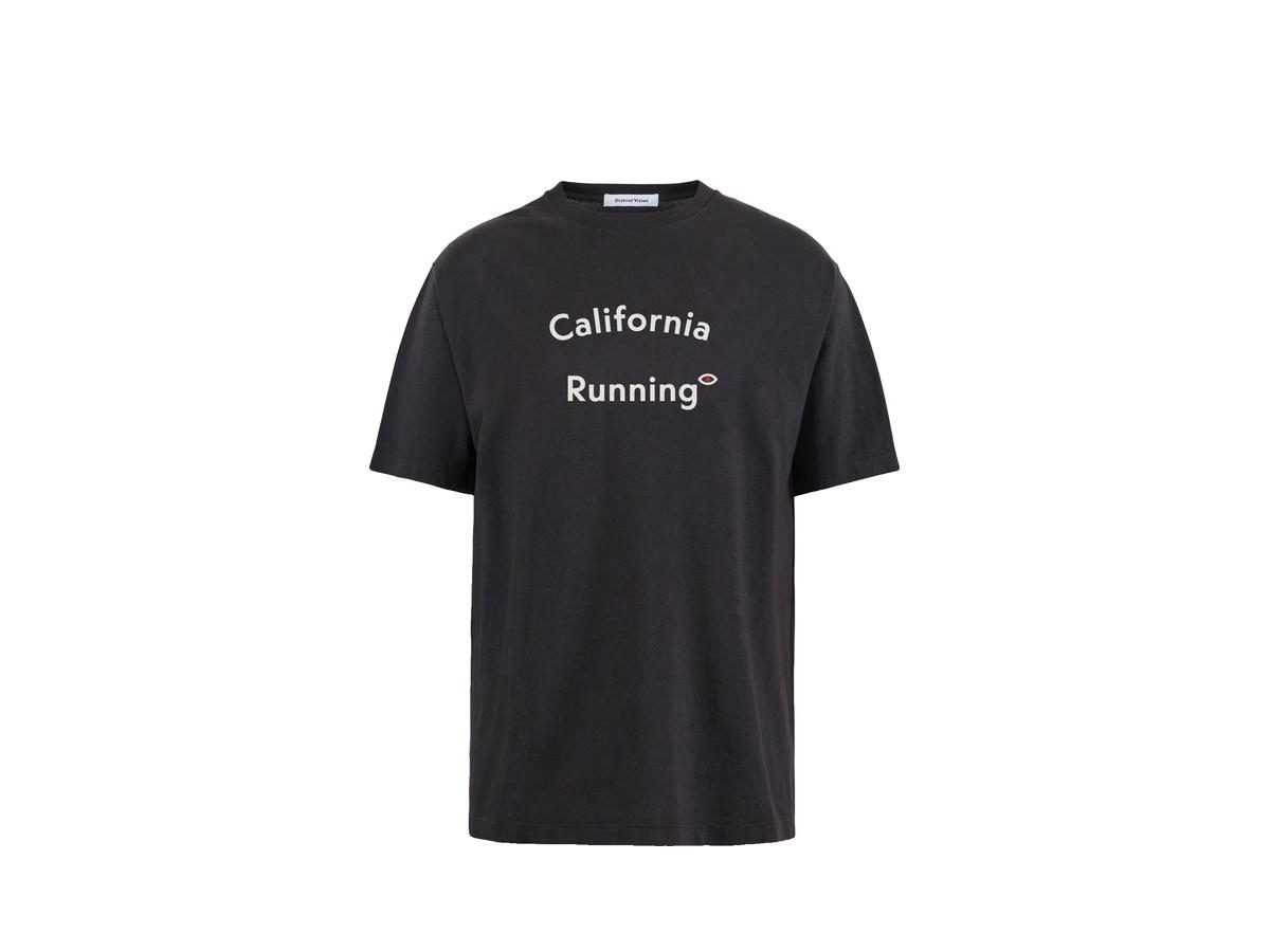 District Vision District Vision California Cotton Tee Staff Tee Vintage Black