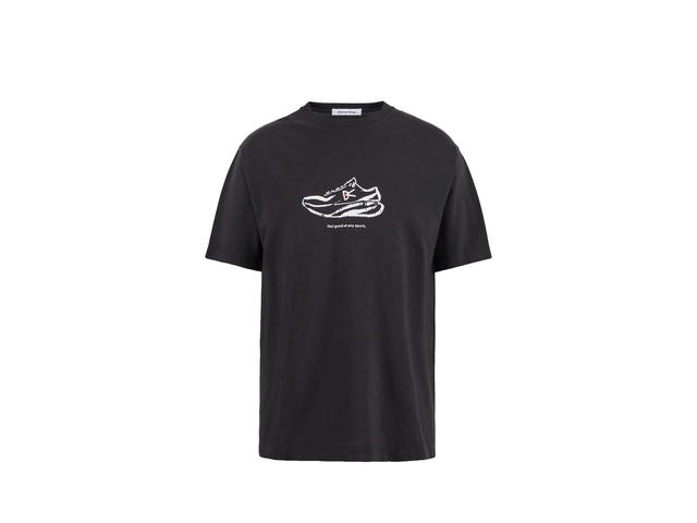 District Vision District Vision California Cotton Tee Supershoe Vintage Black - view 1