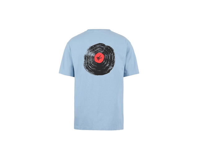District Vision District Vision California Cotton Tee Track Club Light Blue - view 2