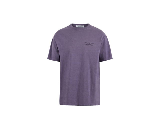 District Vision District Vision California Cotton Tee Track Club Vintage Plum - view 1