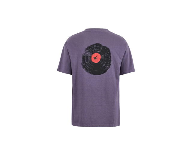 District Vision District Vision California Cotton Tee Track Club Vintage Plum - view 2