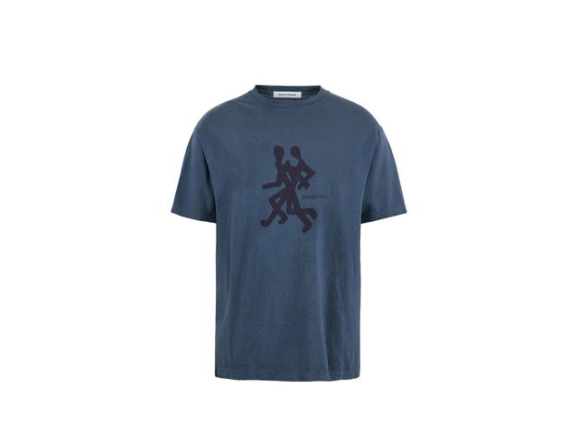 District Vision District Vision California Cotton Tee Runners Warm Blue - view 1