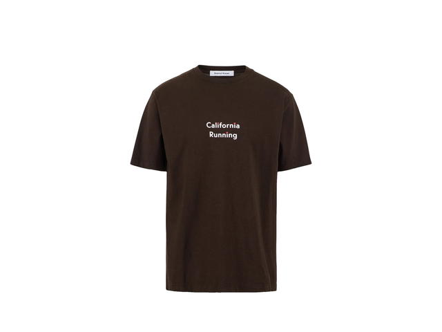 District Vision District Vision California Cotton Tee Wave Runner Brown - view 1