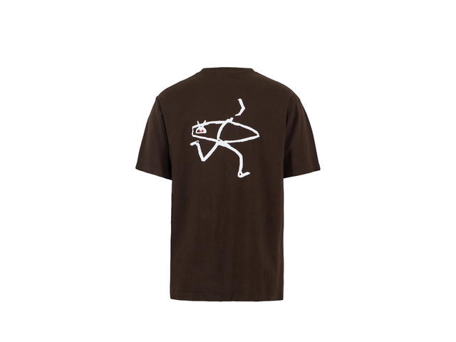 District Vision District Vision California Cotton Tee Wave Runner Brown - view 2