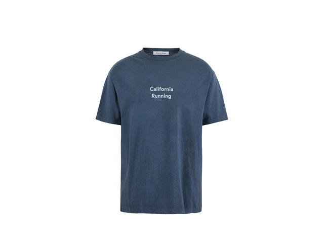 District Vision District Vision California Cotton Tee Wave Runner Warm Blue - view 1