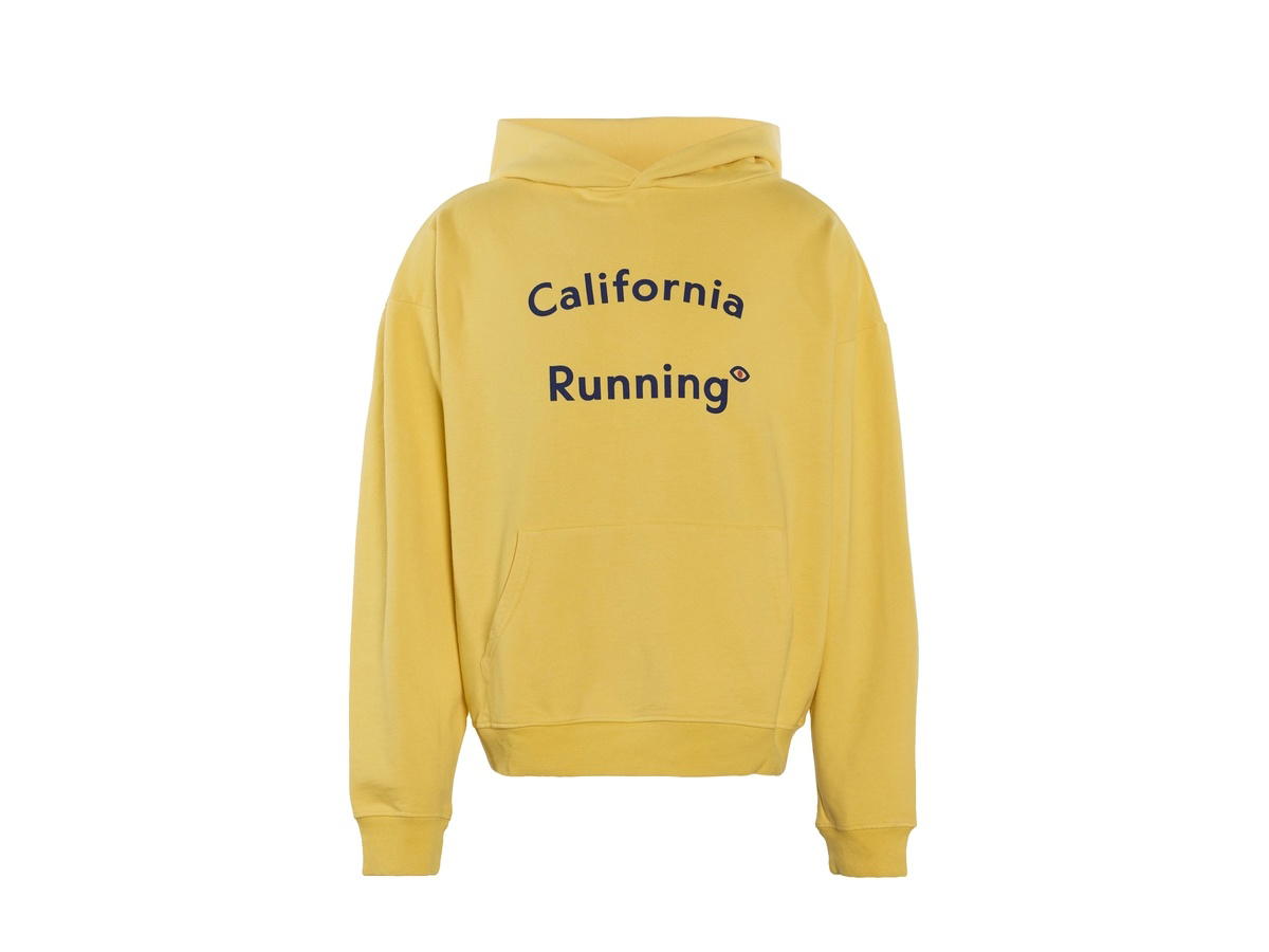 District Vision District Vision California Cotton Hoodie Staff Hoodie Warm Citron