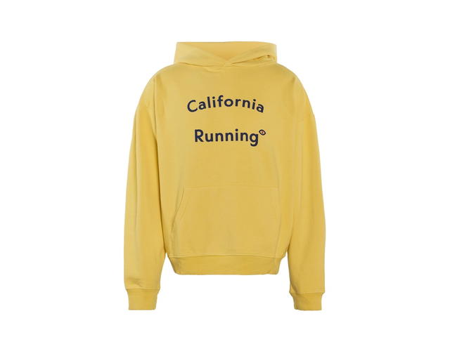 District Vision District Vision California Cotton Hoodie Staff Hoodie Warm Citron - view 1