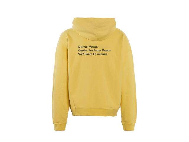 District Vision District Vision California Cotton Hoodie Staff Hoodie Warm Citron - view 2