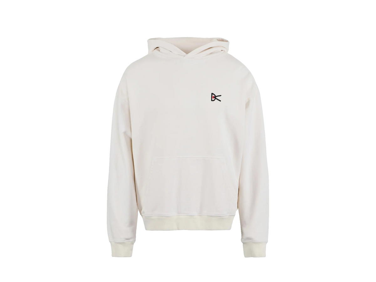 District Vision District Vision California Cotton Hoodie Enlightened Vintage White