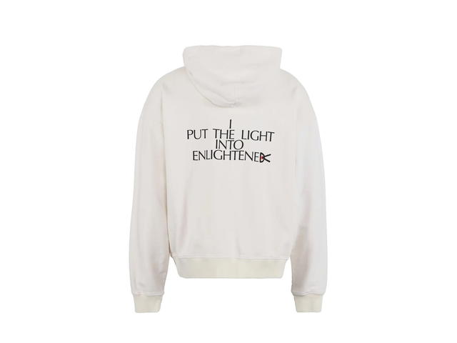 District Vision District Vision California Cotton Hoodie Enlightened Vintage White - view 2