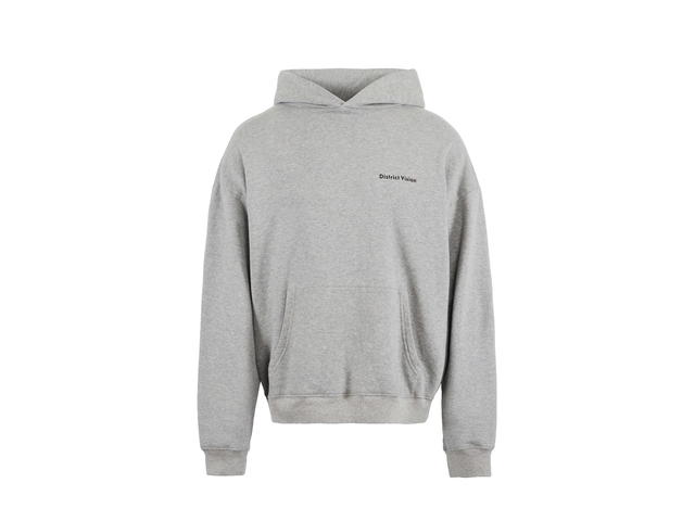 District Vision District Vision California Cotton Hoodie Runners Heather Grey - view 1