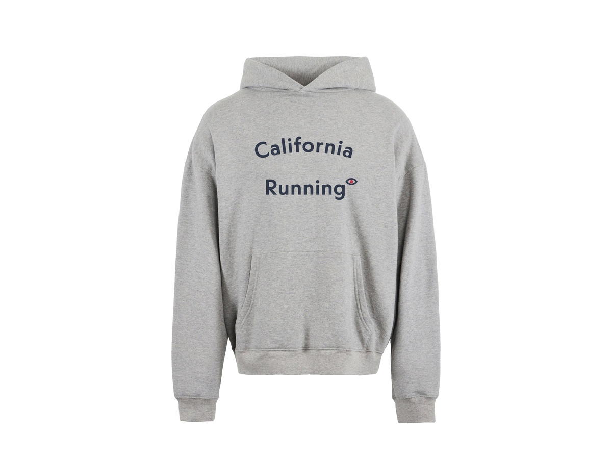 District Vision District Vision California Cotton Hoodie Staff Hoodie Heather Gray