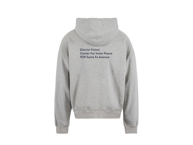 District Vision District Vision California Cotton Hoodie Staff Hoodie Heather Gray - view 2