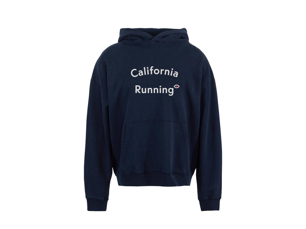 District Vision District Vision California Cotton Hoodie Staff Hoodie Navy