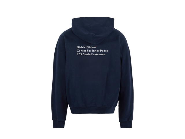 District Vision District Vision California Cotton Hoodie Staff Hoodie Navy - view 2