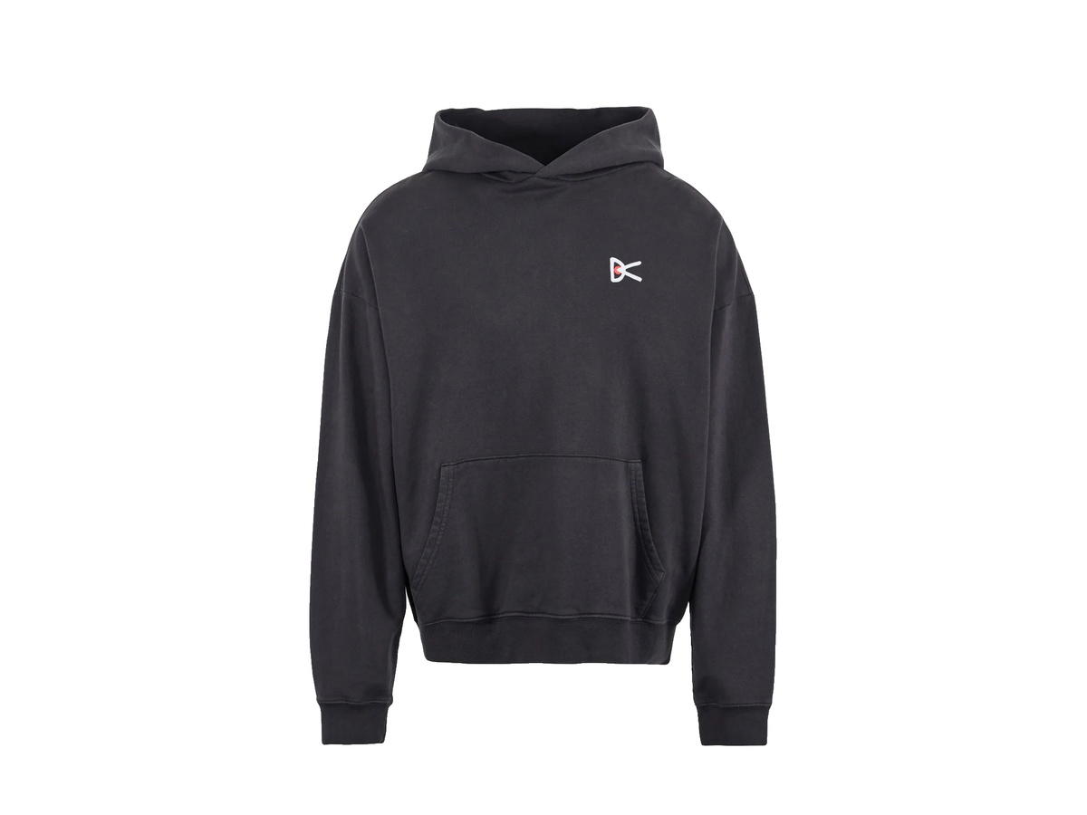 District Vision District Vision California Cotton Hoodie Super Shoe Vintage Black
