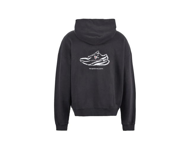 District Vision District Vision California Cotton Hoodie Super Shoe Vintage Black - view 2