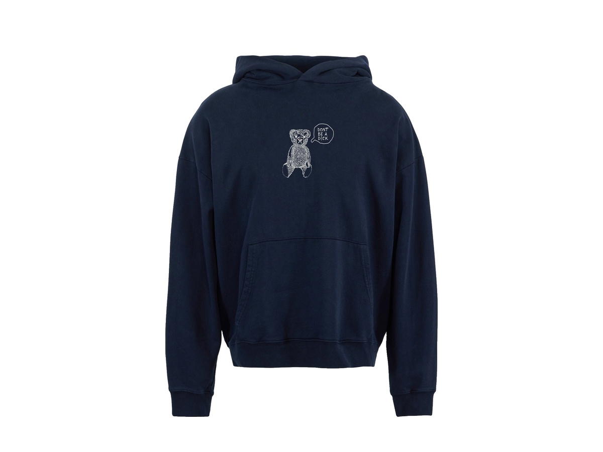 District Vision District Vision California Cotton Hoodie Teddy Navy