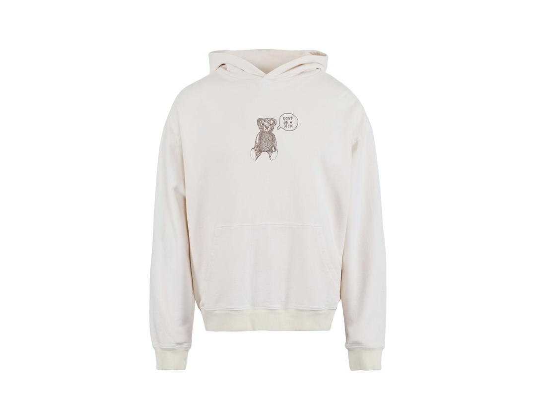 District Vision District Vision California Cotton Hoodie Teddy Vintage White