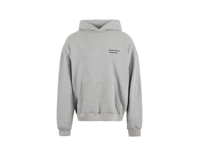 District Vision District Vision California Cotton Hoodie Track Club Heather Grey - view 1