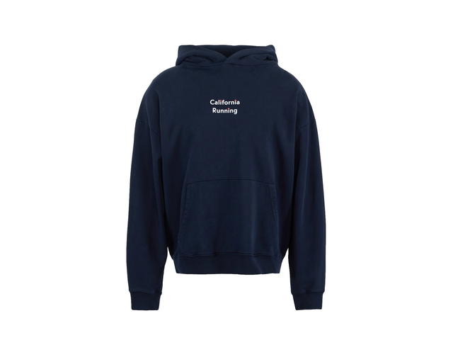 District Vision District Vision California Cotton Hoodie Wave Runner Navy - view 1
