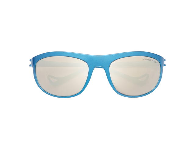 District Vision District Vision Takeyoshi Altitude Master Glasses Metallic Blue D+ Copper Mirror Lenses - view 1