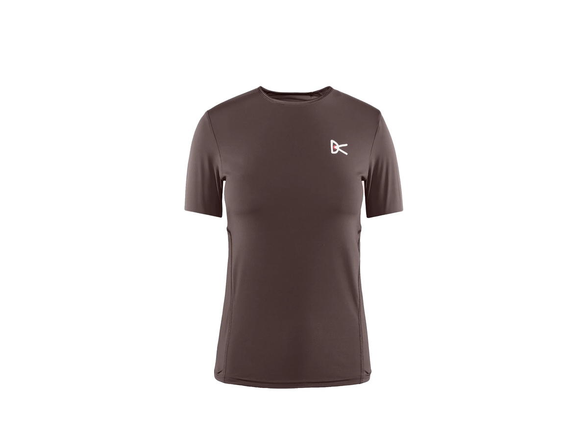 District Vision District Vision Paneled Short Sleeve Tee Earth
