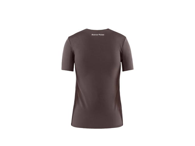 District Vision District Vision Paneled Short Sleeve Tee Earth - view 2