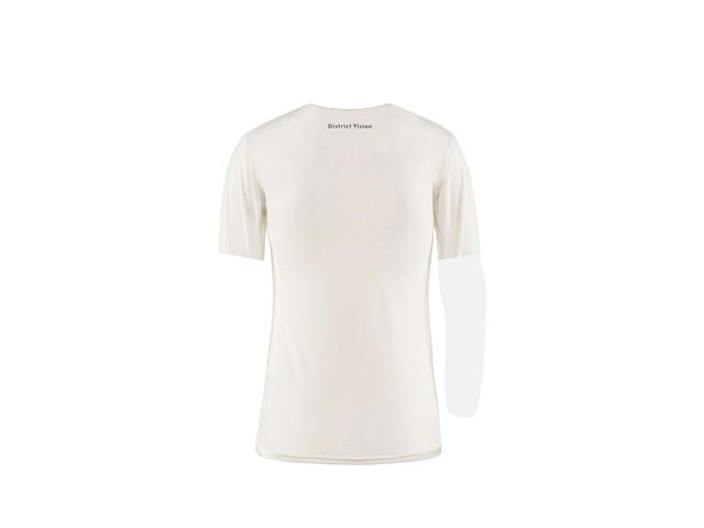 District Vision District Vision Paneled Short Sleeve Tee Lunar White - view 2