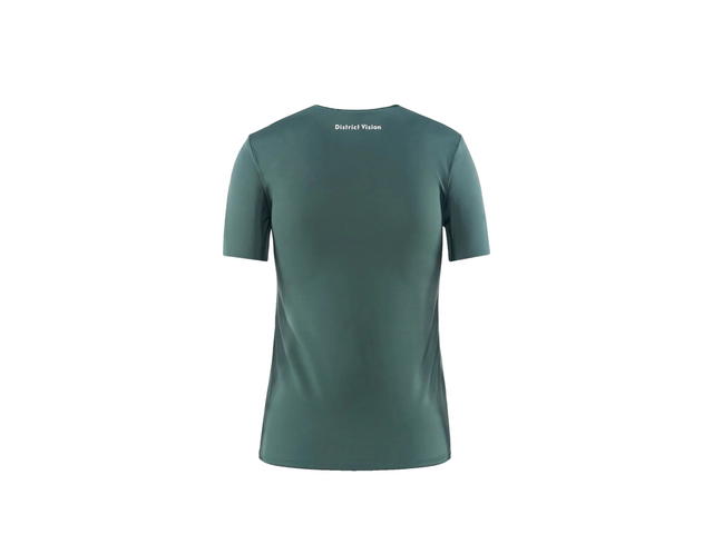 District Vision District Vision Paneled Short Sleeve Tee Spruce - view 2