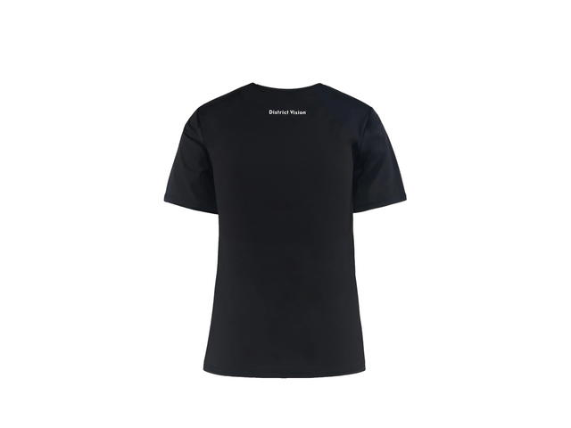 District Vision District Vision Paneled Short Sleeve Tee Black - view 2