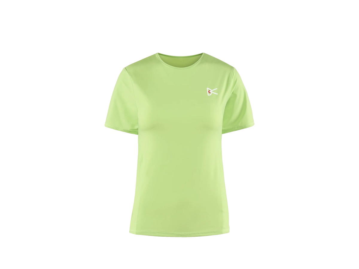 District Vision District Vision Paneled Short Sleeve Tee Melon