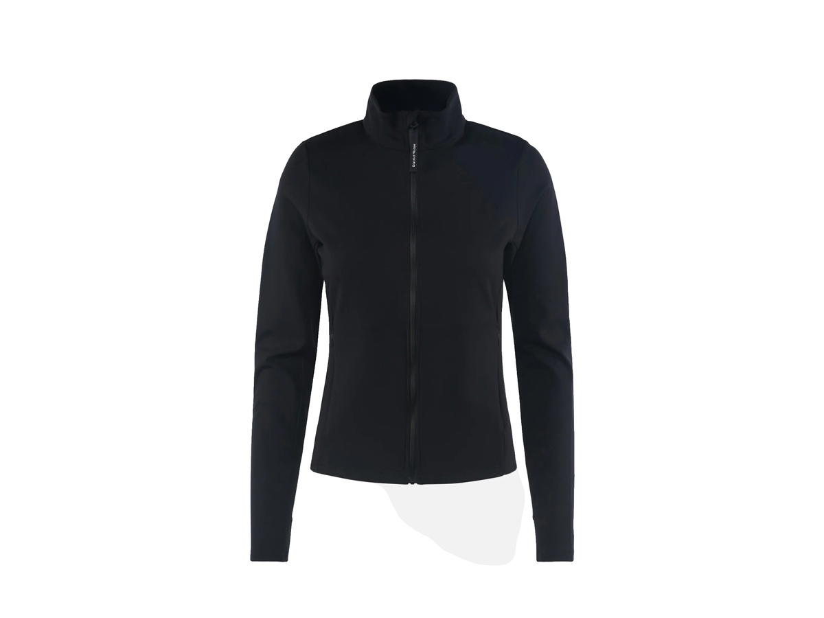 District Vision District Vision Studio Full Zip Midlayer Black