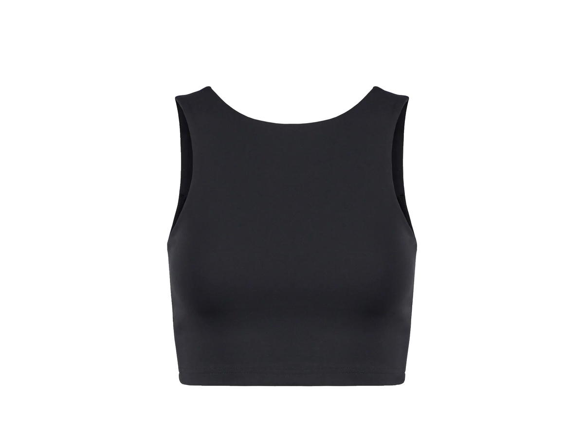 District Vision District Vision High Neck Interlock Bra Black
