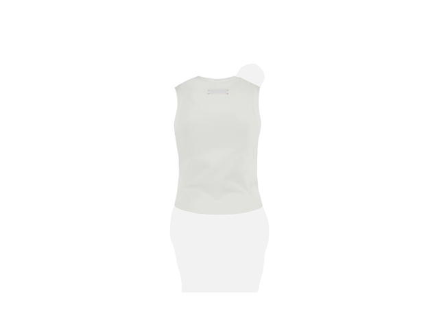 District Vision District Vision Fitted Muscle Tank Off White - view 2