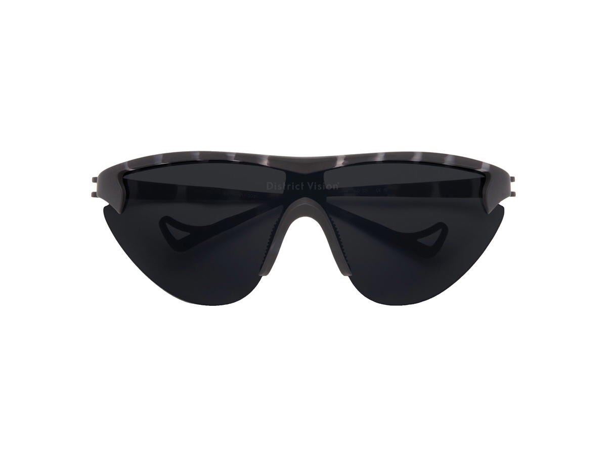 District Vision District Vision Yukinori Range Finder Glasses Black Tortoise D+ Onyx Mirror Lenses