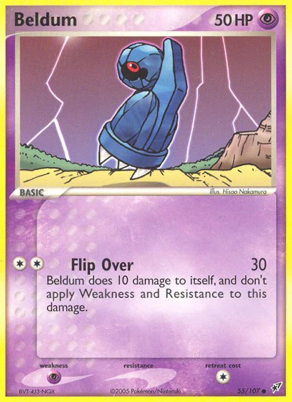 Pokemon Pokemon Beldum C [DX 55/107] EX "Deoxys" [ReverseHolo] (EN)