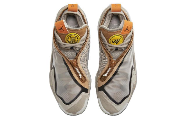 Jordan Jordan Why Not .6 Basketball Shoes Men - Brown/Gray - view 4