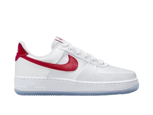 Nike Nike Air Force 1 Low '07 Satin White Varsity Red (Women's) - view 1