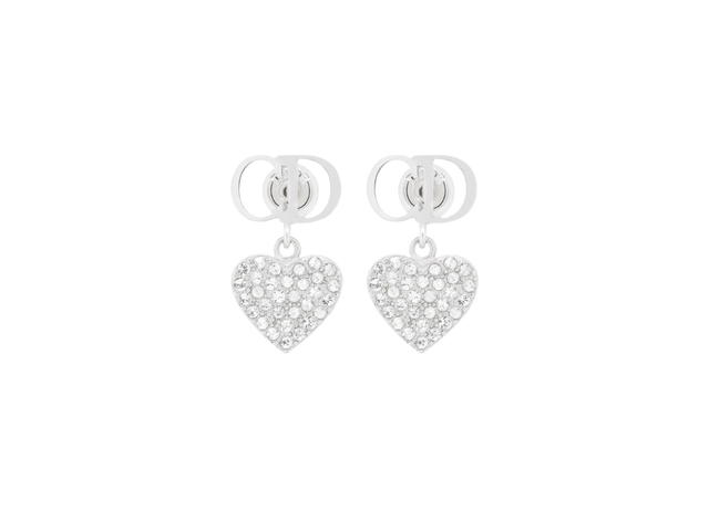 Dior Dior Clair D Lune Earrings Silver Crystal White - view 1