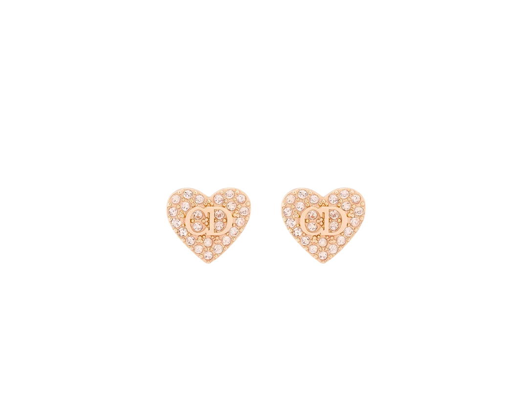 Dior Dior Clair D Lune Stud Earrings Pink