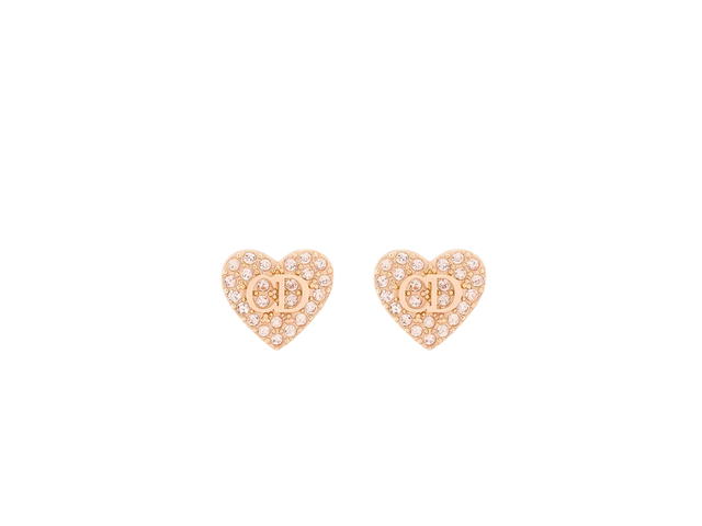 Dior Dior Clair D Lune Stud Earrings Pink - view 1