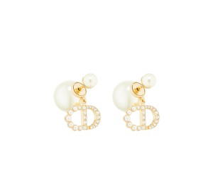 Buy Dior Tribales Earrings Gold-Finish at Sasom – Authentic and Ready to Ship