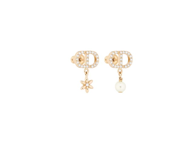 Dior Dior Petit CD Daisy Earrings Gold-Finish - view 2