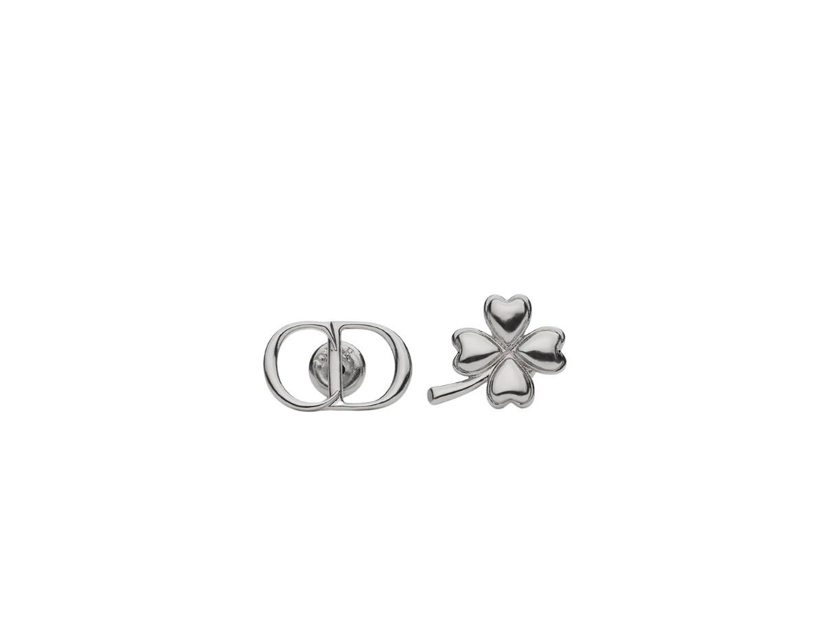 Dior Dior Trèfle Earrings Silver