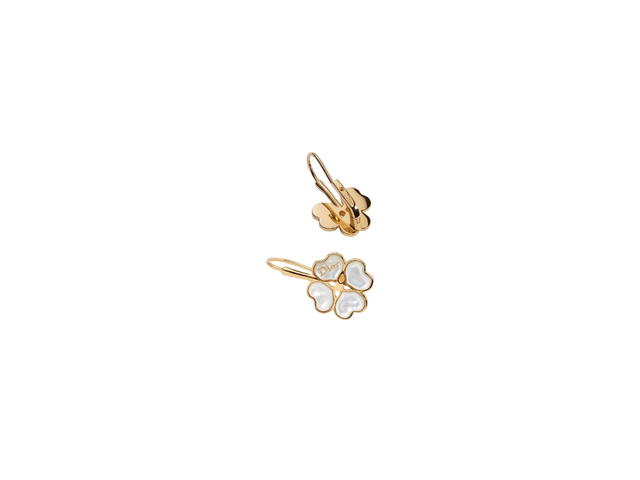 Dior Dior Sparkling Clover Earrings Gold Mother-of-Pearl - view 2