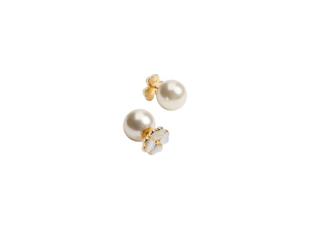Dior Dior Tribales Earrings Gold And Mother-Of-Pearl - view 2