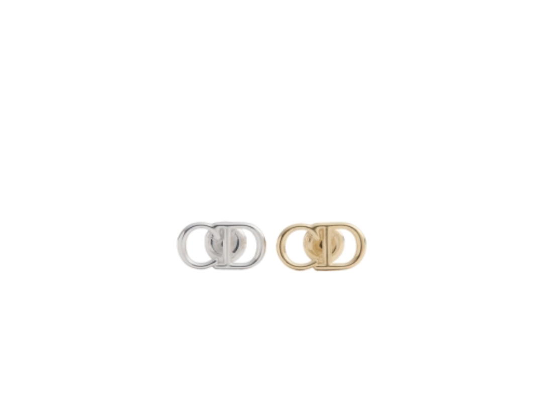 Dior Dior CD Icon Earrings Silver Gold